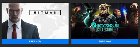 Epic rozdva Hitmana a Shadowrun Collection